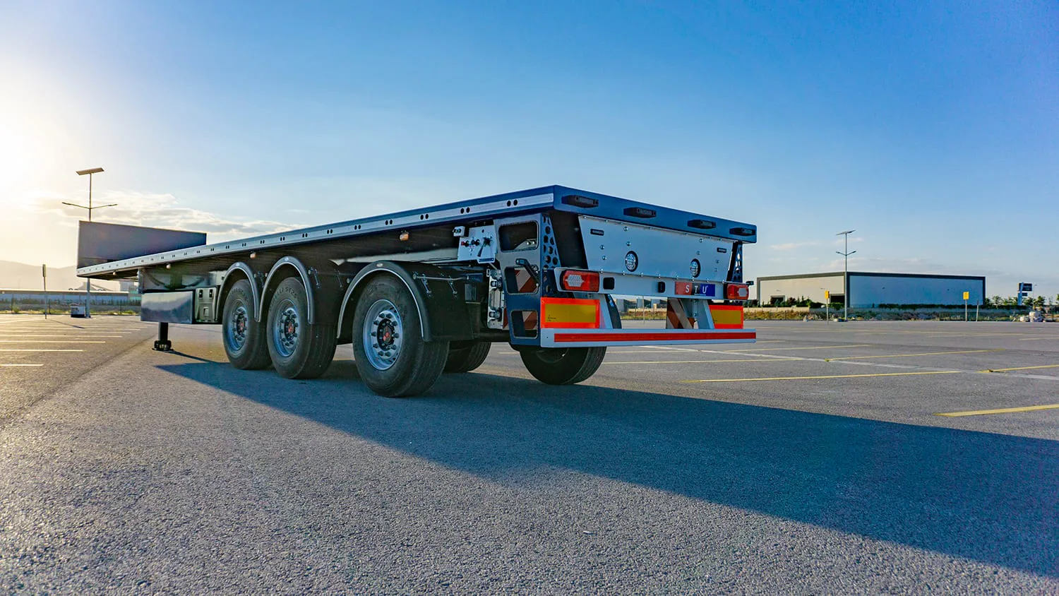3 Axle Flatbed Trailer — STU Trailers