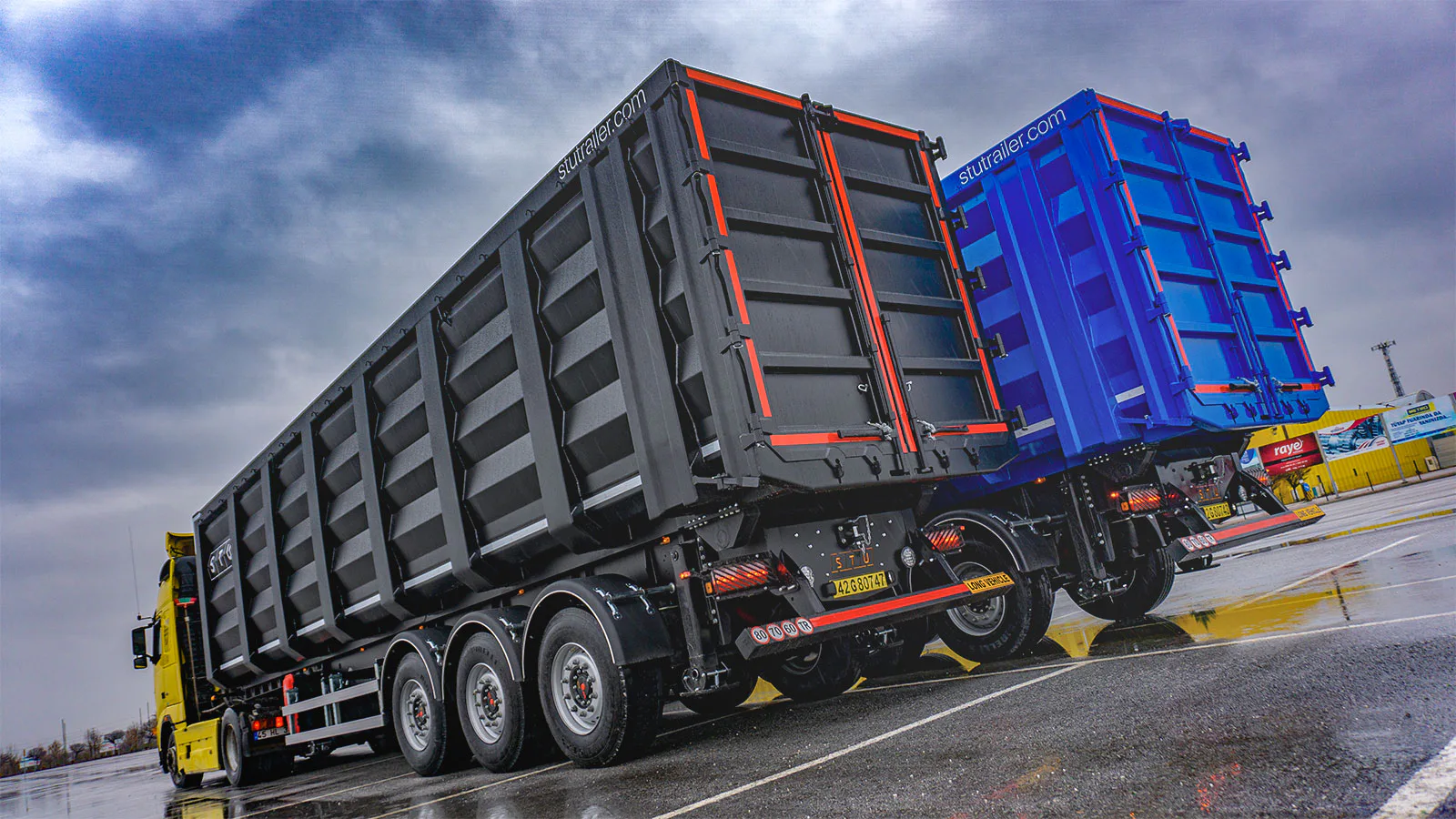 Heavy-Duty Tipper Semi-Trailers with Hardox Bodies — STU Trailers